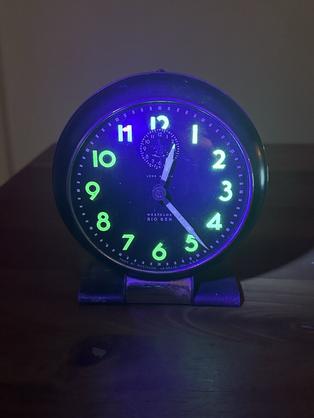 Westclox Big Ben Uranium Alarm Clock