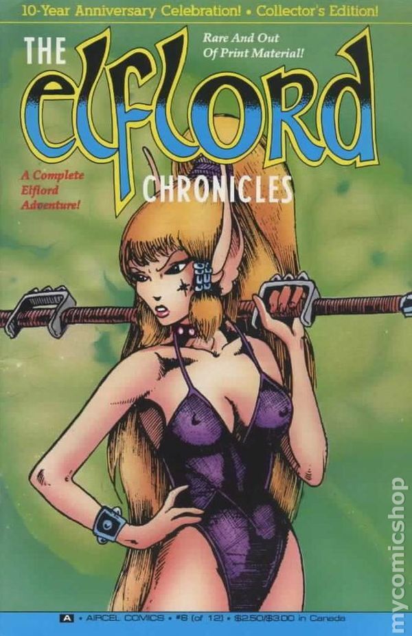 Elflord Chronicles #6 VG 1991 Stock Image Low Grade