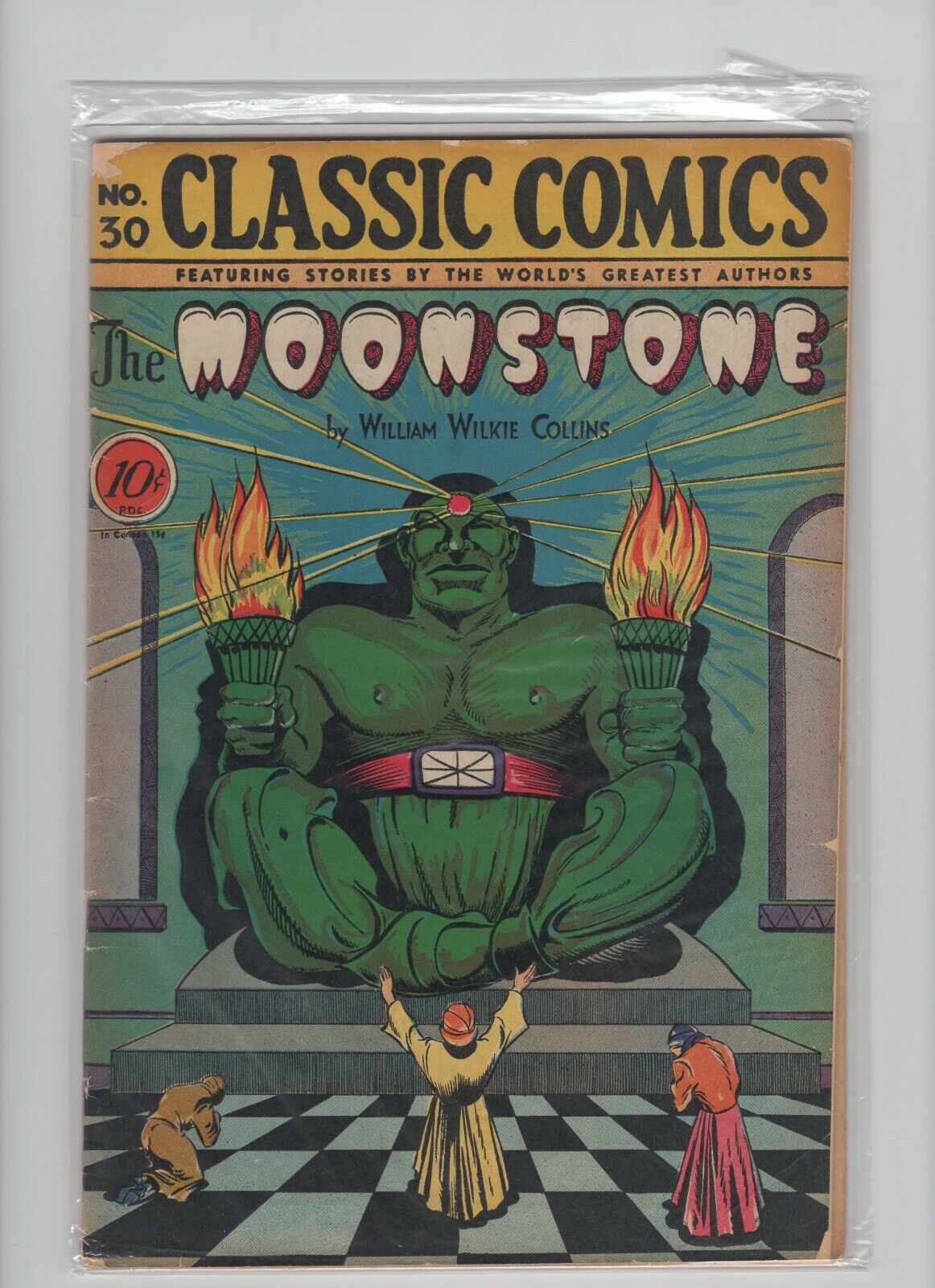 Classic Comics #30. The Moonstone HRN 30, a FINE Collectible.