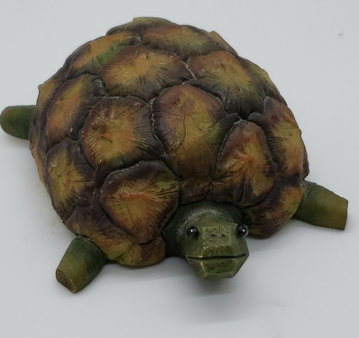 2005 Enesco Home Grown Anthropomorphic Pineapple Turtle Figurine Tortoise 