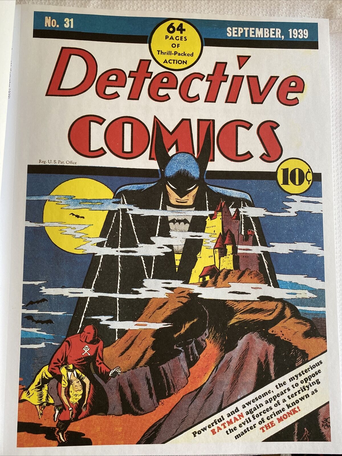 Detective Comics Batman #31 Comics Cover Poster