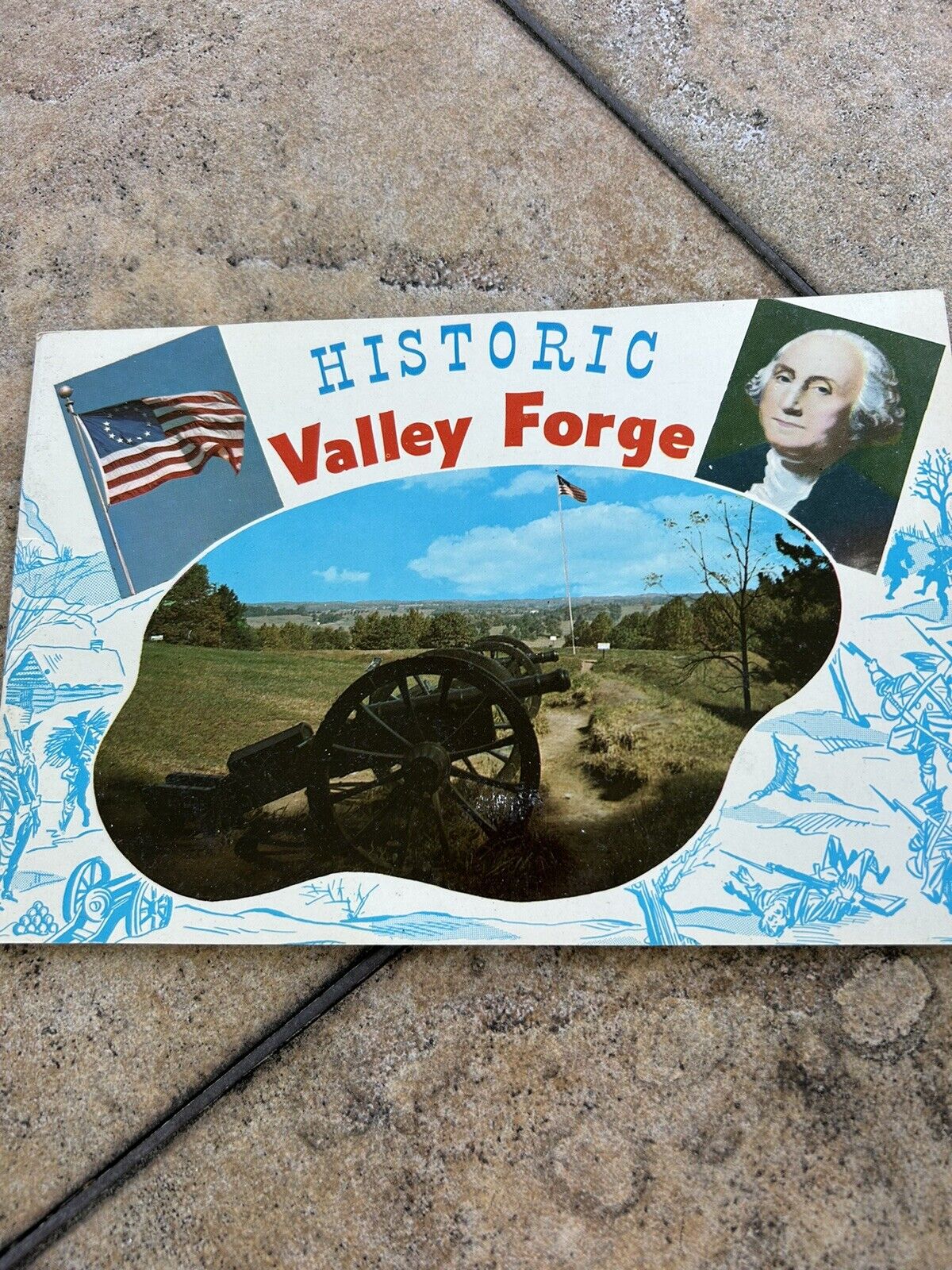 Historic Valley Forge National Park Souvenir Booklet - Vintage Travel