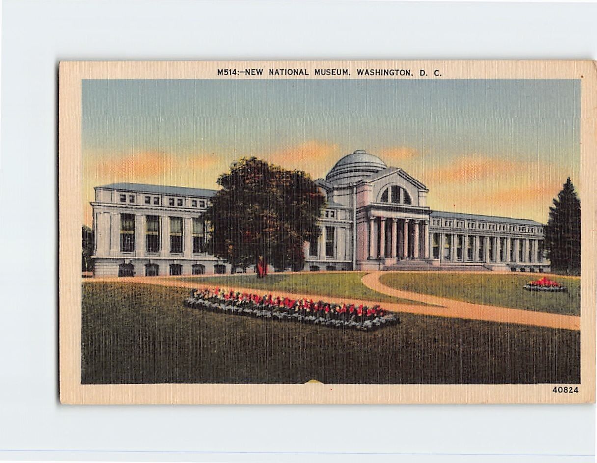 Postcard New National Museum Washington DC