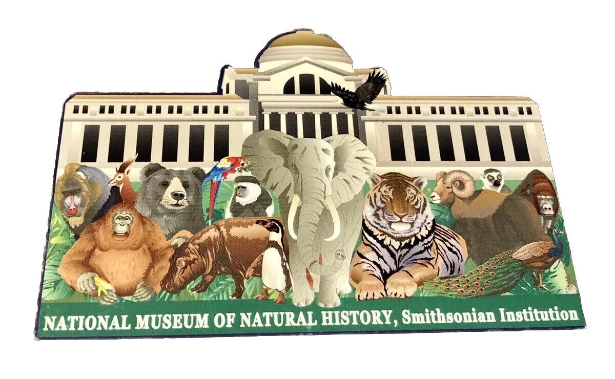 Smithsonian National Natural History Museum Fridge Magnet Washington DC Souvenir