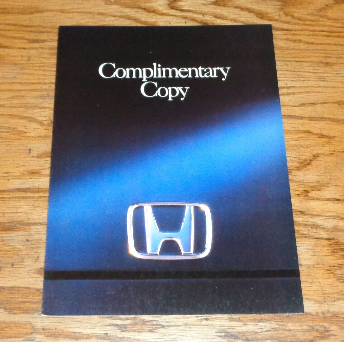 Original 1992 Honda Complimentary Copy Sales Brochure 92 Prelude Civic