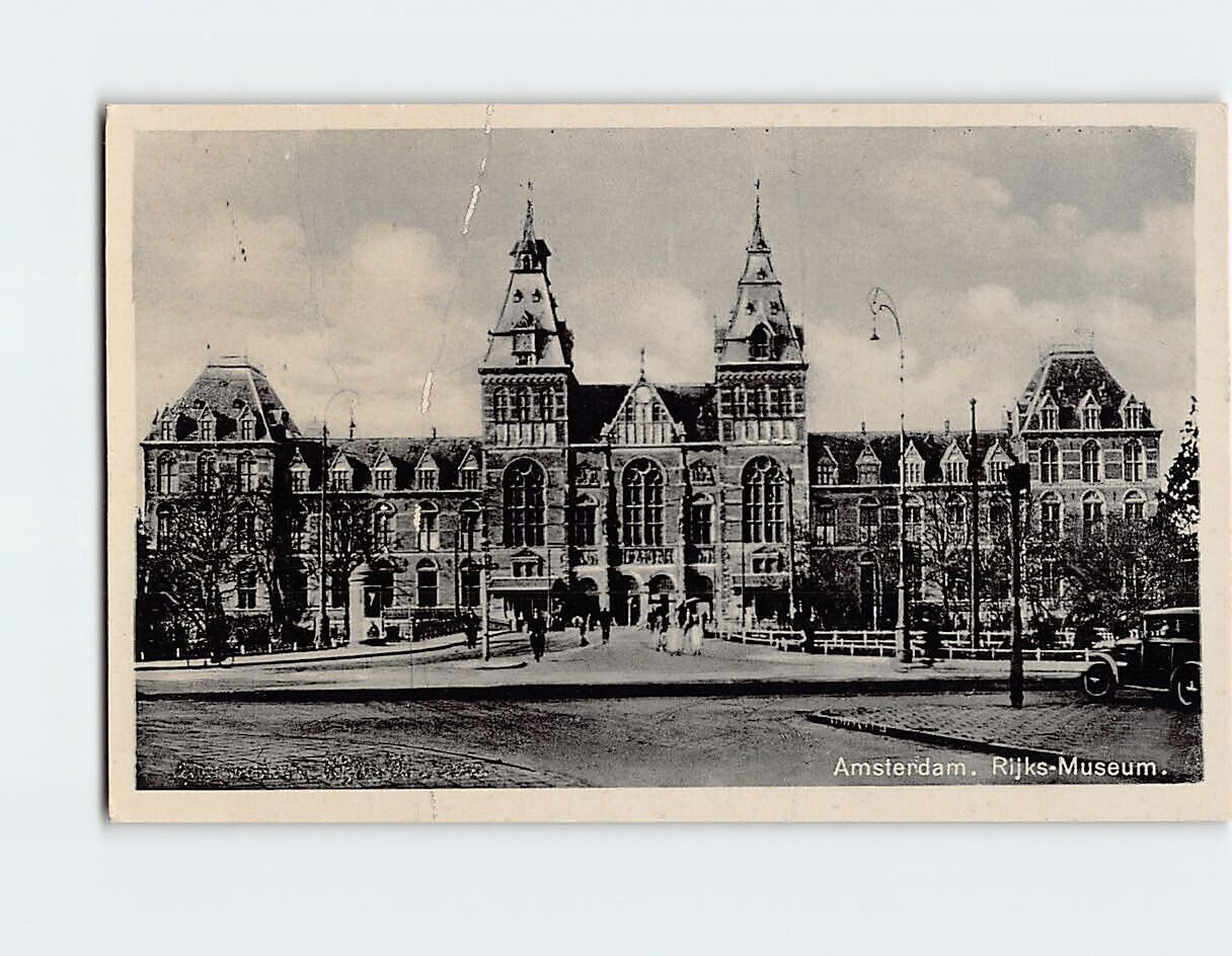 Postcard Rijksmuseum Amsterdam Netherlands