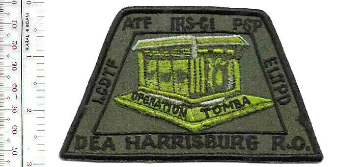 DEA AFT Pennsylvania Harrisburg Regional Office Operation Tomba vel hooks