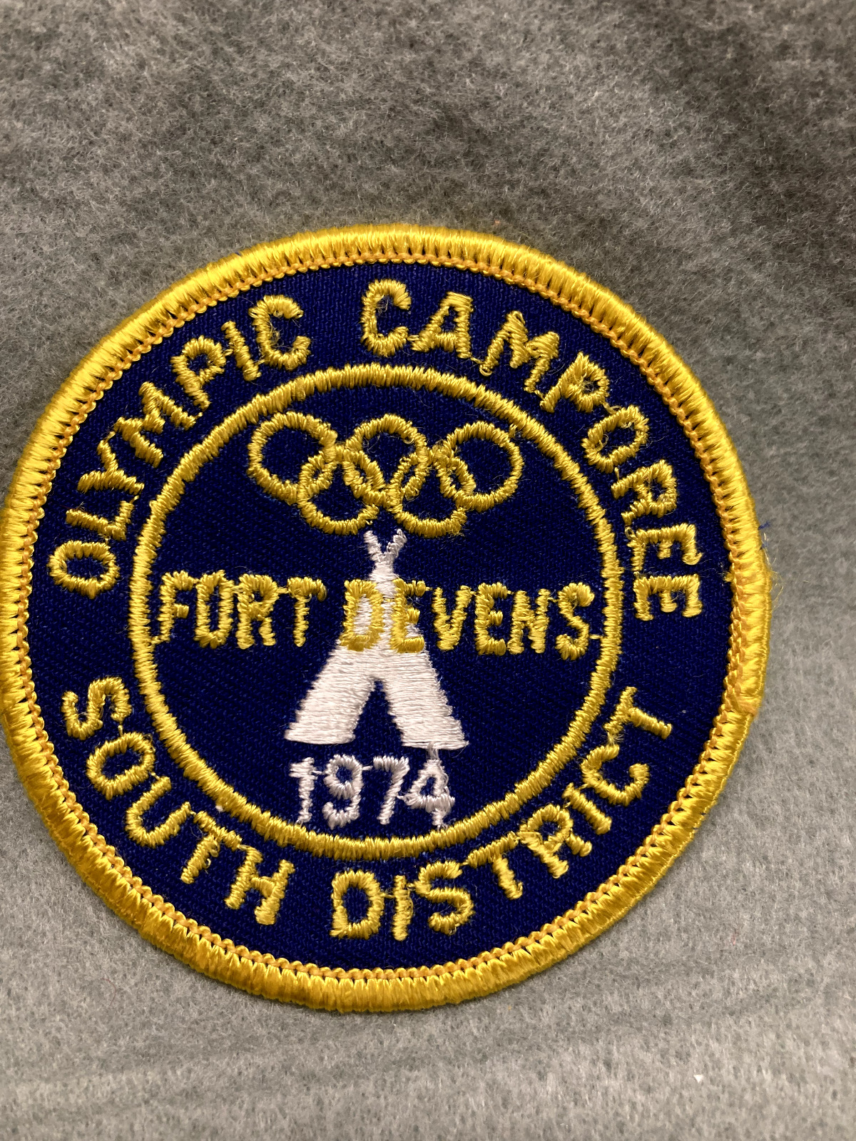 (123)   Boy Scouts / 1974 Olympic Camporee @ Fort Devens (MA)