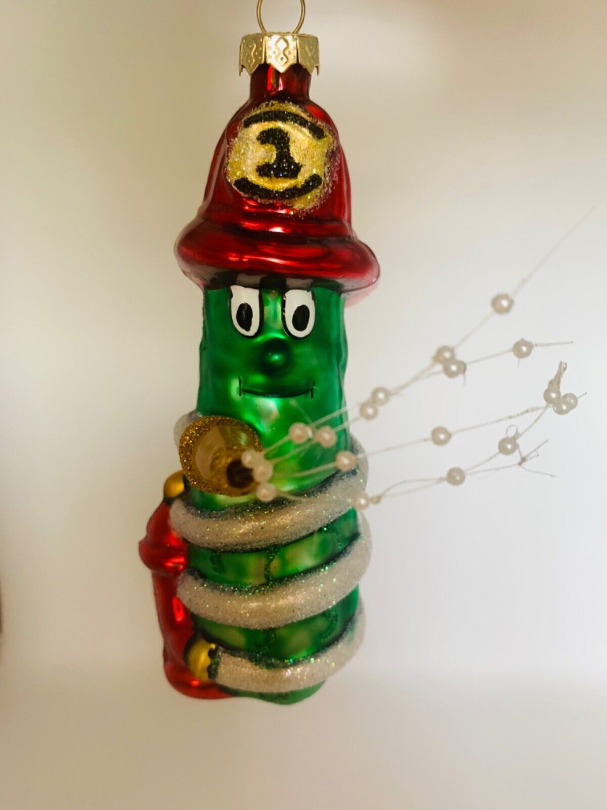 NEW Christmas Pickle Ornament,  Chief Crisp, by The Pickle People Co.