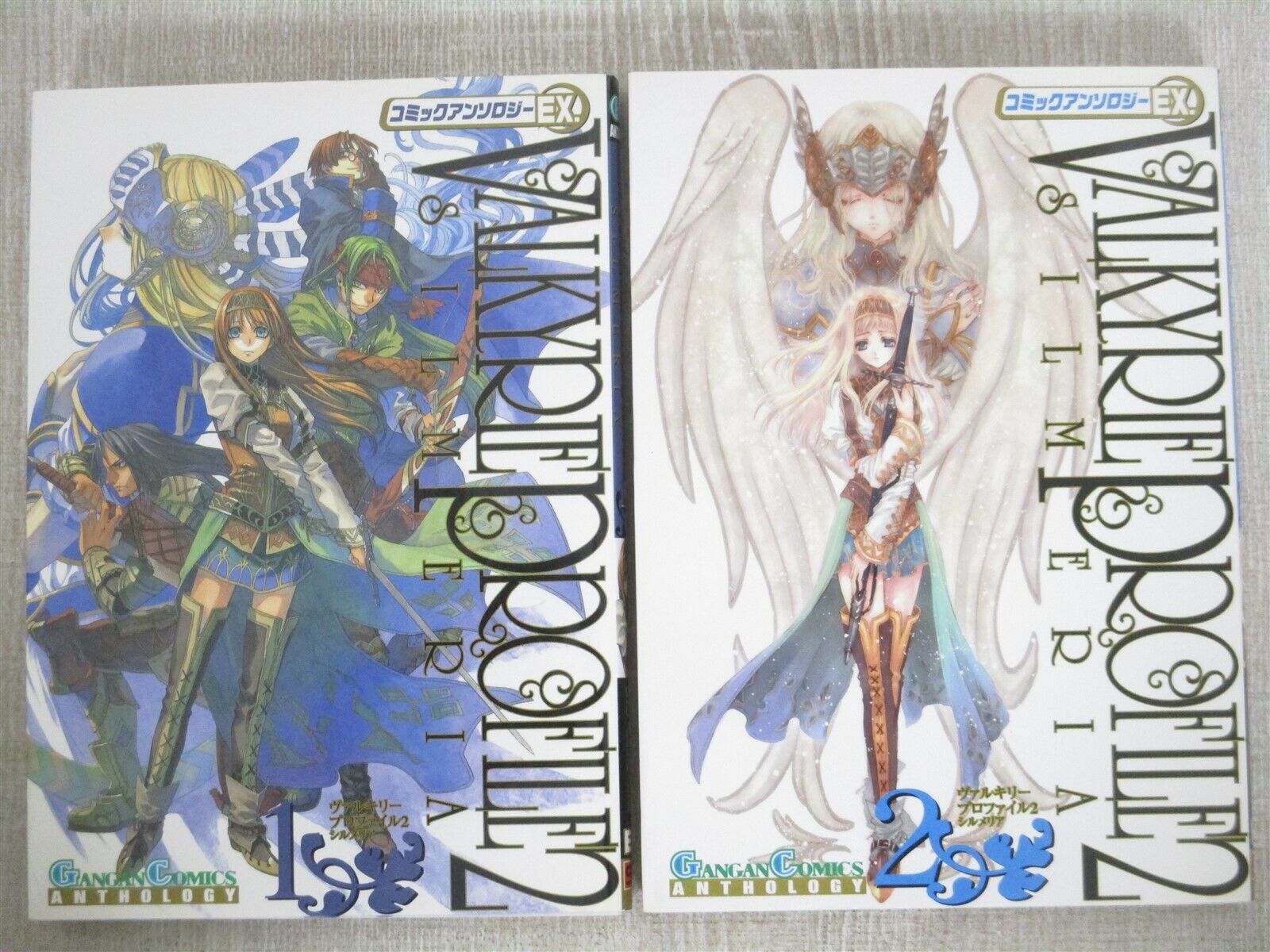 VALKYRIE PROFILE 2 SILMERIA Manga Anthology Comic Comp Set 1&2 PS2 Book 2006 SE
