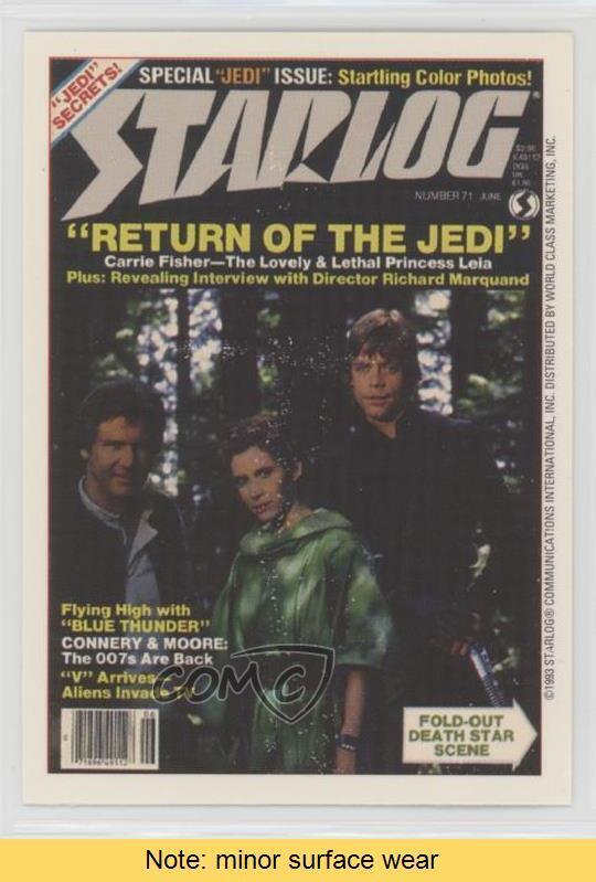 1993 Starlog Magazine Starlog #71 (Return of the Jedi) #11 READ 00qc