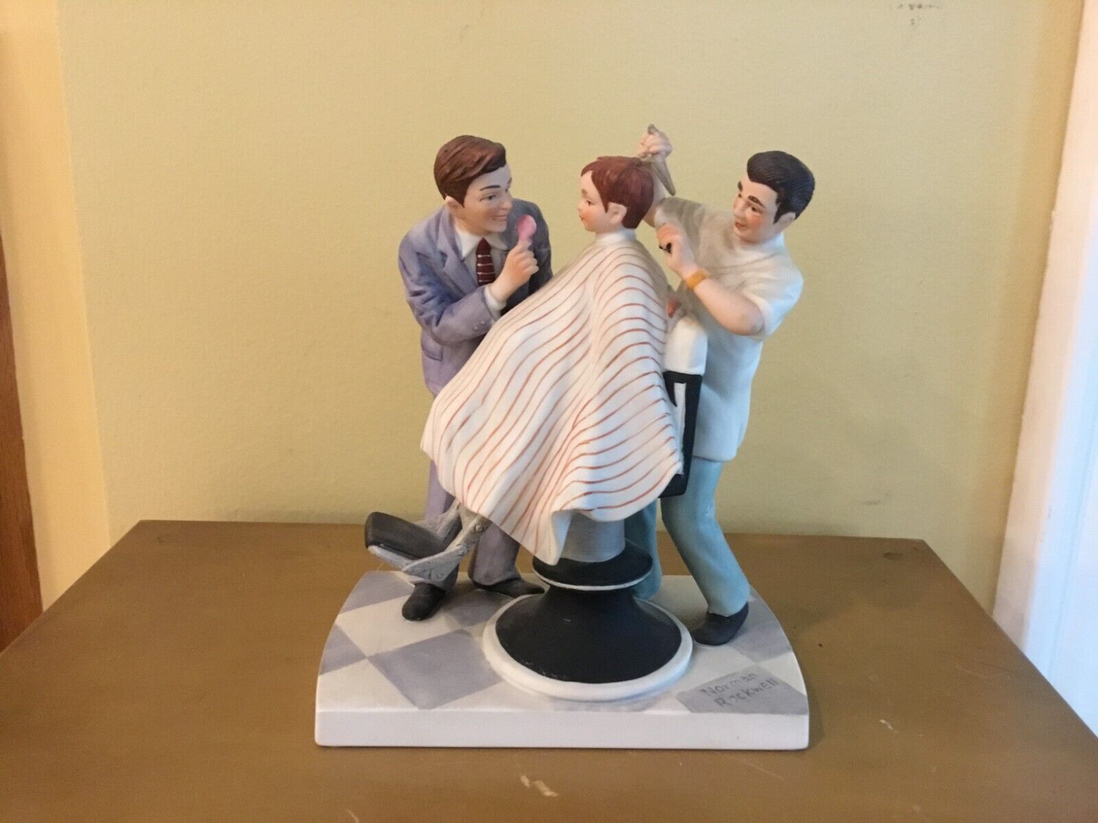 Norman Rockwell American Family Series figurine titled \