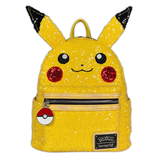 Loungefly Pokemon Sequin Pickachu Mini-Backpack