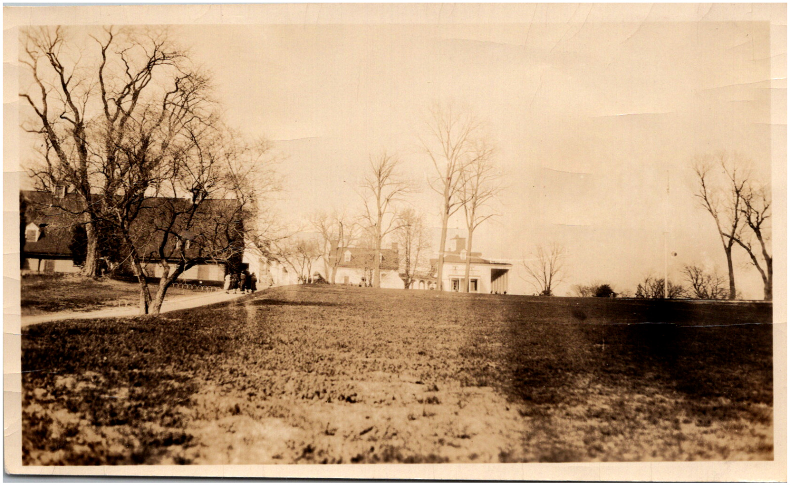 Mount Vernon Plantation Grounds in Virginia VA 1920s Antique Found Photo