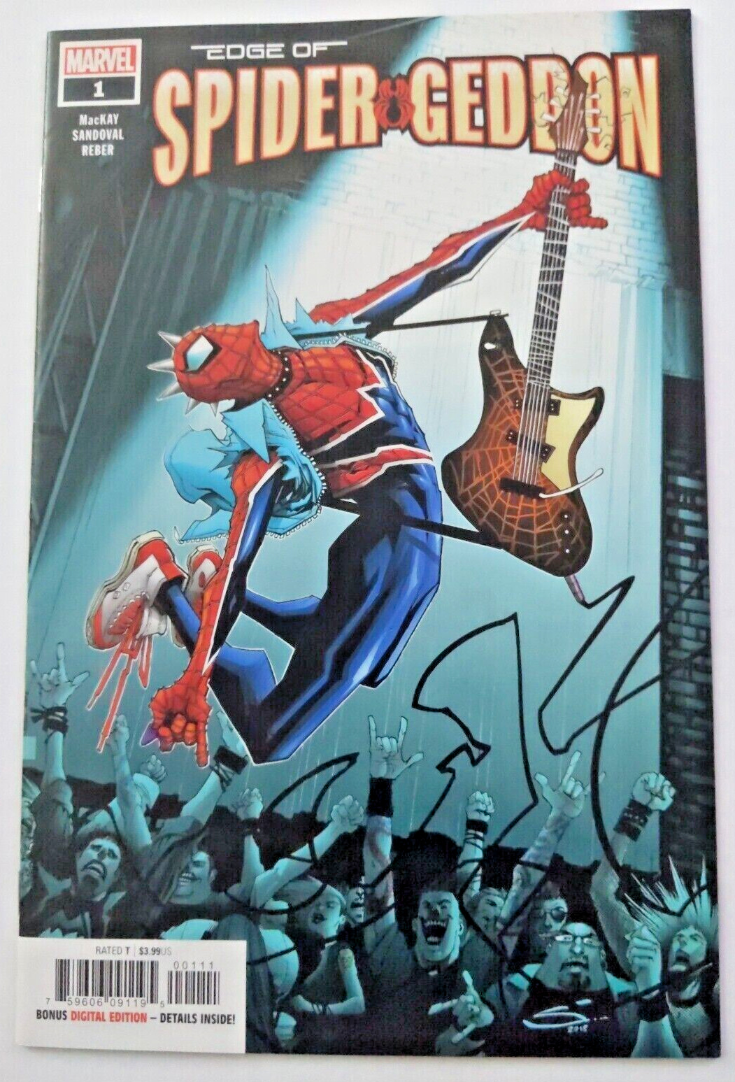 Edge of Spider-Geddon #1 (Marvel 2018) 1st Spider-Punk, 1st Kang Conglomerator