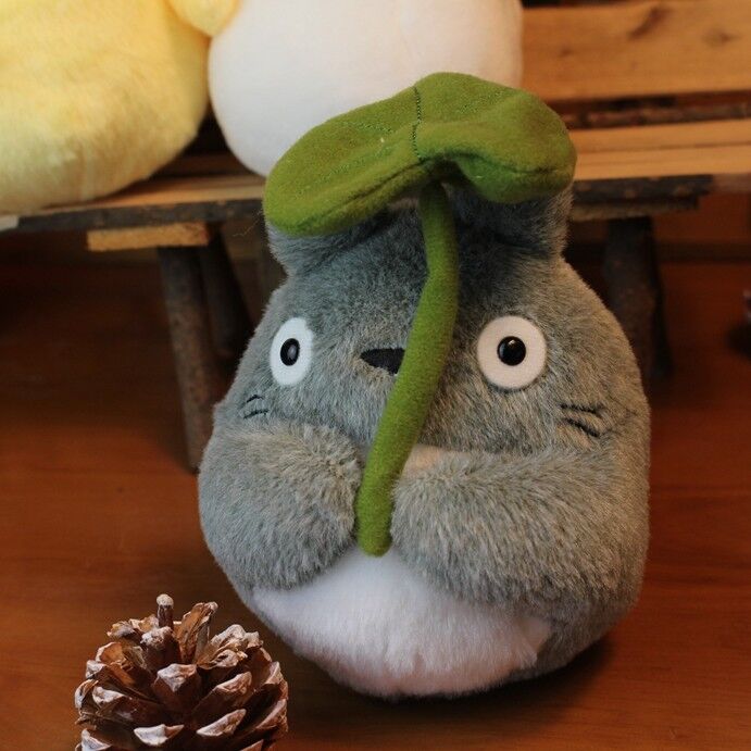 My Neighbor Totoro with Leaf Ghibli Japan 16cm plush Toy Gift