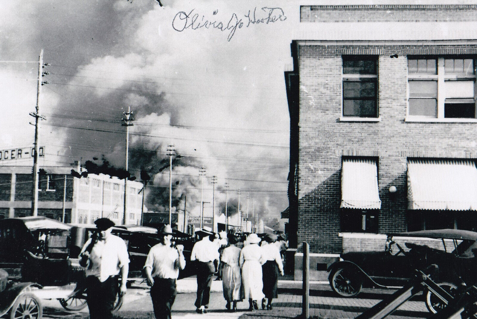 Olivia Hooker Signed Autograph 4x6 Photo Tulsa Race Riots WWII Coast Guard Rare