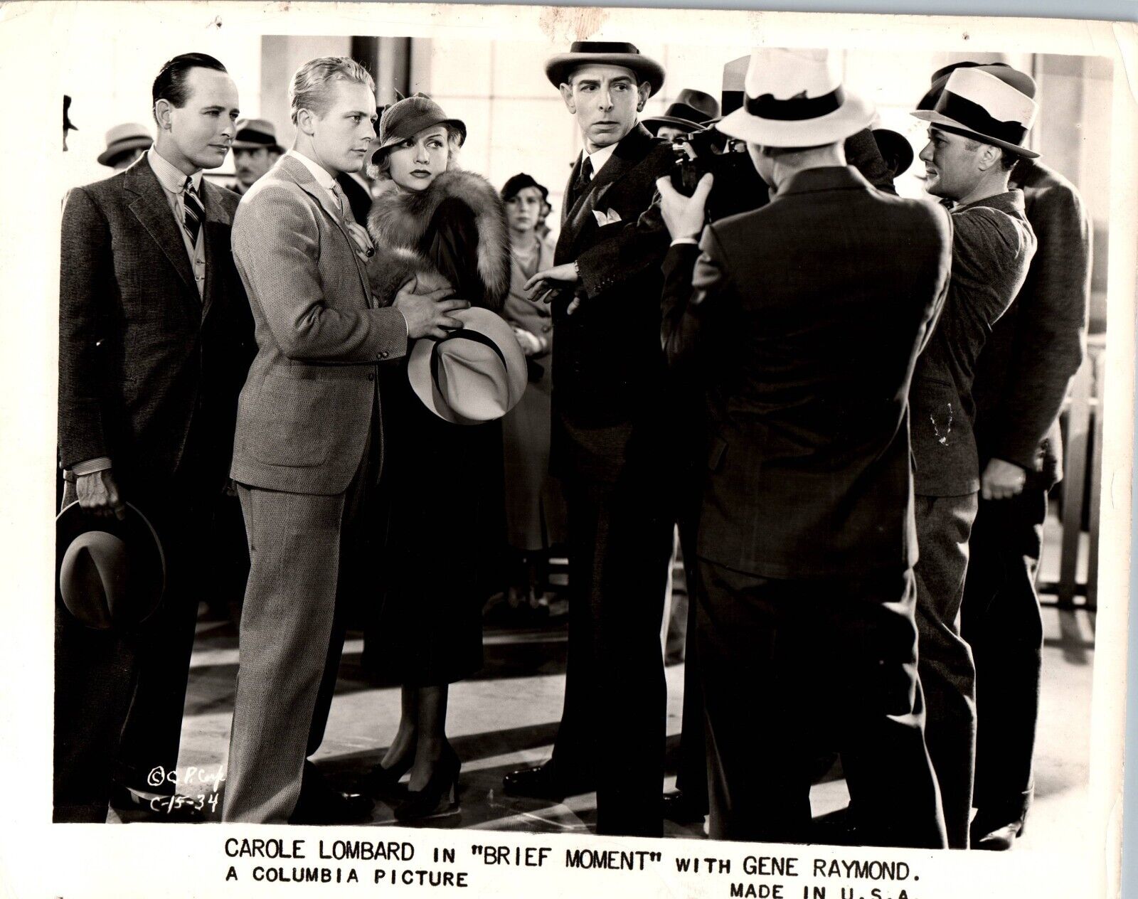 Carole Lombard + Gene Raymond in Brief Moment (1933) ❤ Vintage Photo K 524