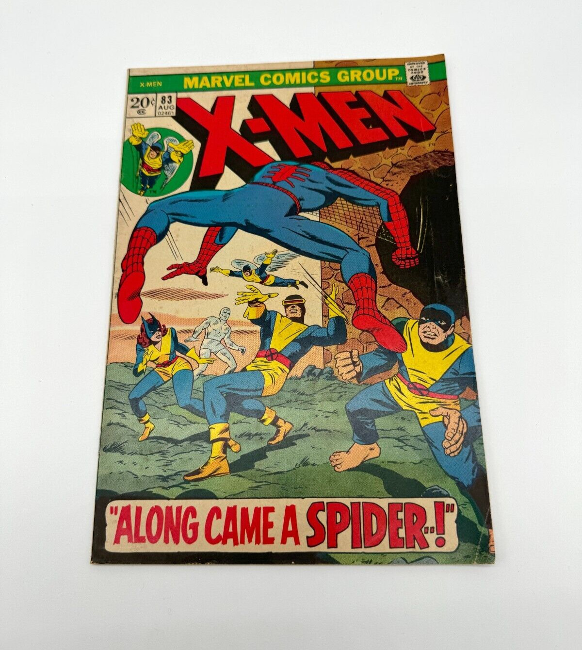 X-Men Along Came A Spider #83 Aug 1973 Marvel Comics Bronze Age Spider-Man