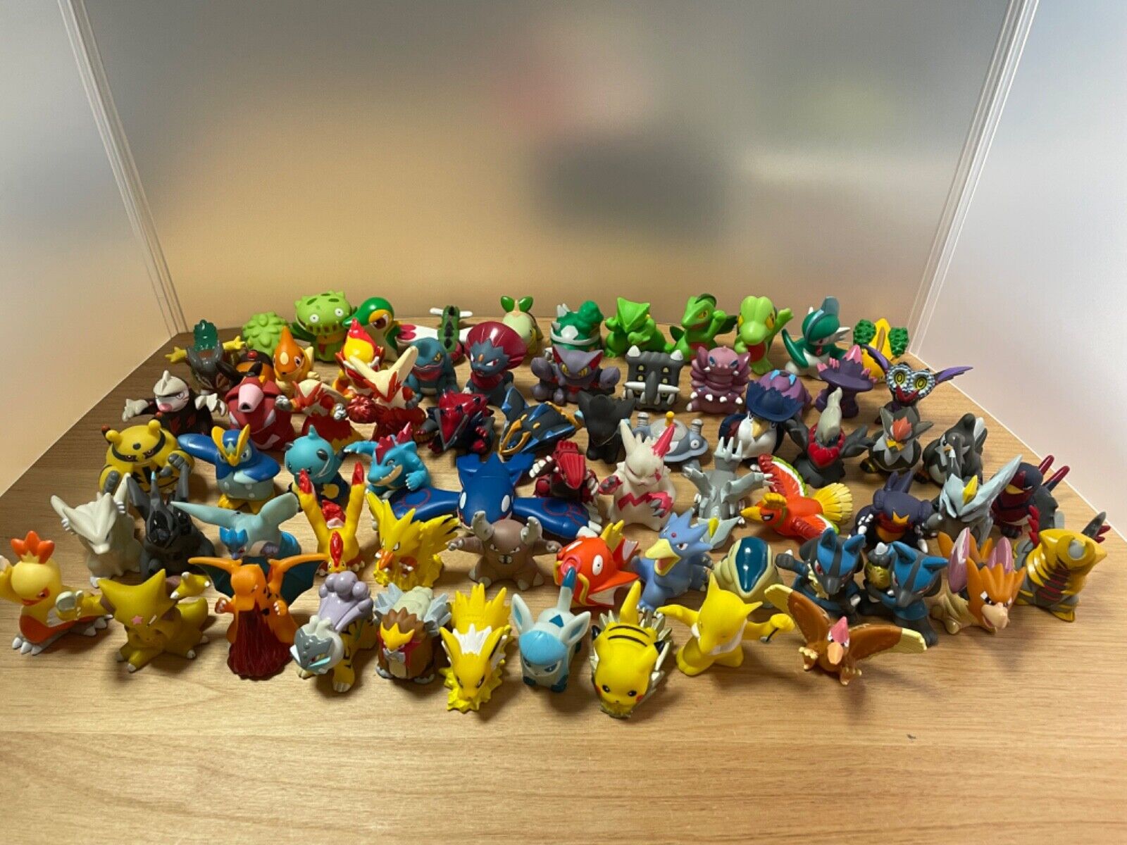 Pokémon finger puppet lot of 70 set BANDAI Nintendo figure Soft vinyl figure