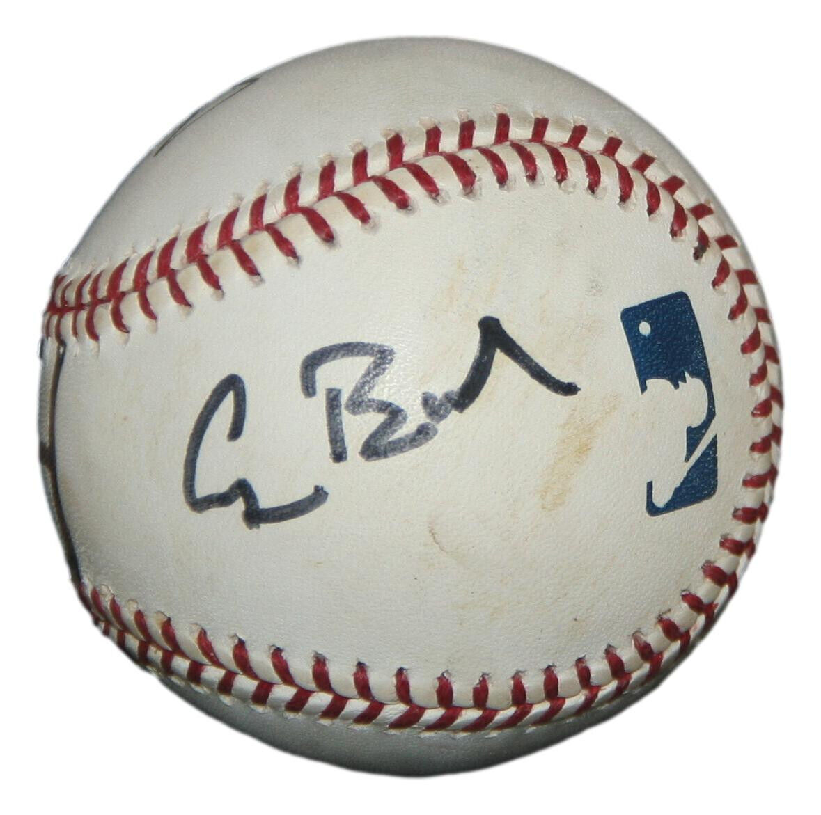 George H.W. Barbara Bush Chuck Yaeger Signed MLB Baseball W/ Case PSA/DNA LOA