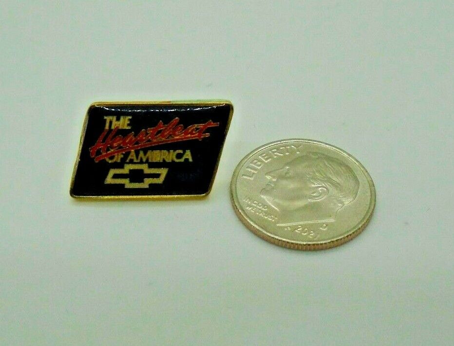 Chevrolet Chevy The Heartbeat of America Hat Pin Lapel Pin (#27)