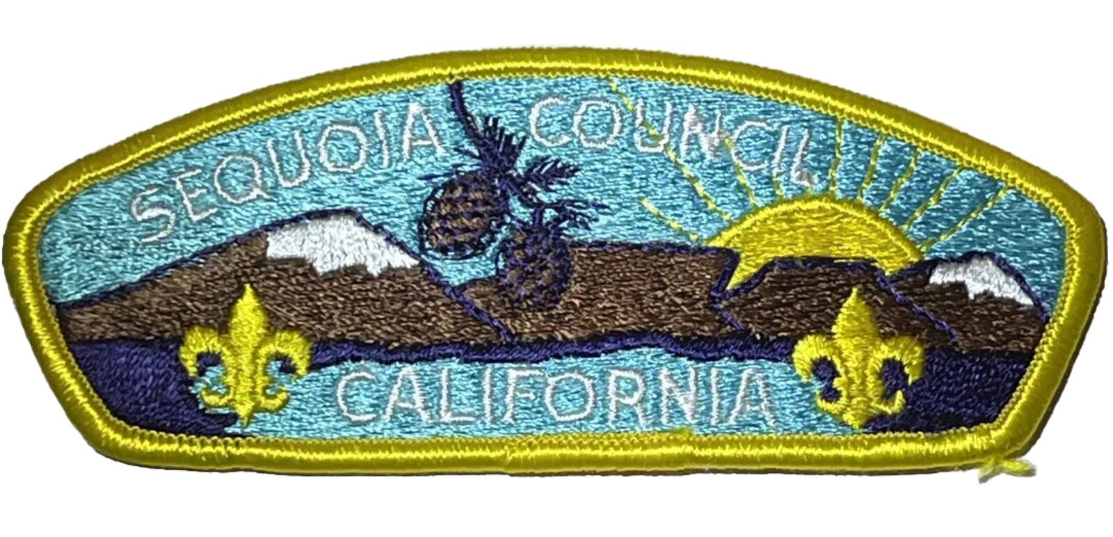 Sequoia Council Patch Shoulder CSP California CA Boy Scouts Of America BSA Badge