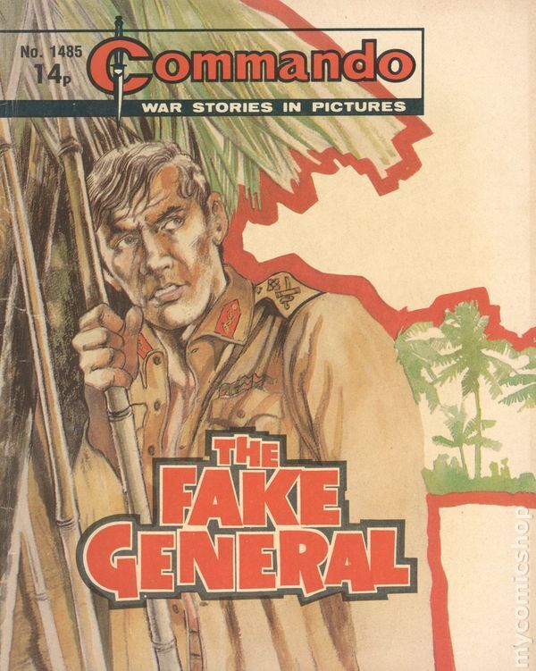 Commando War Stories in Pictures #1485 FN 1981 Stock Image