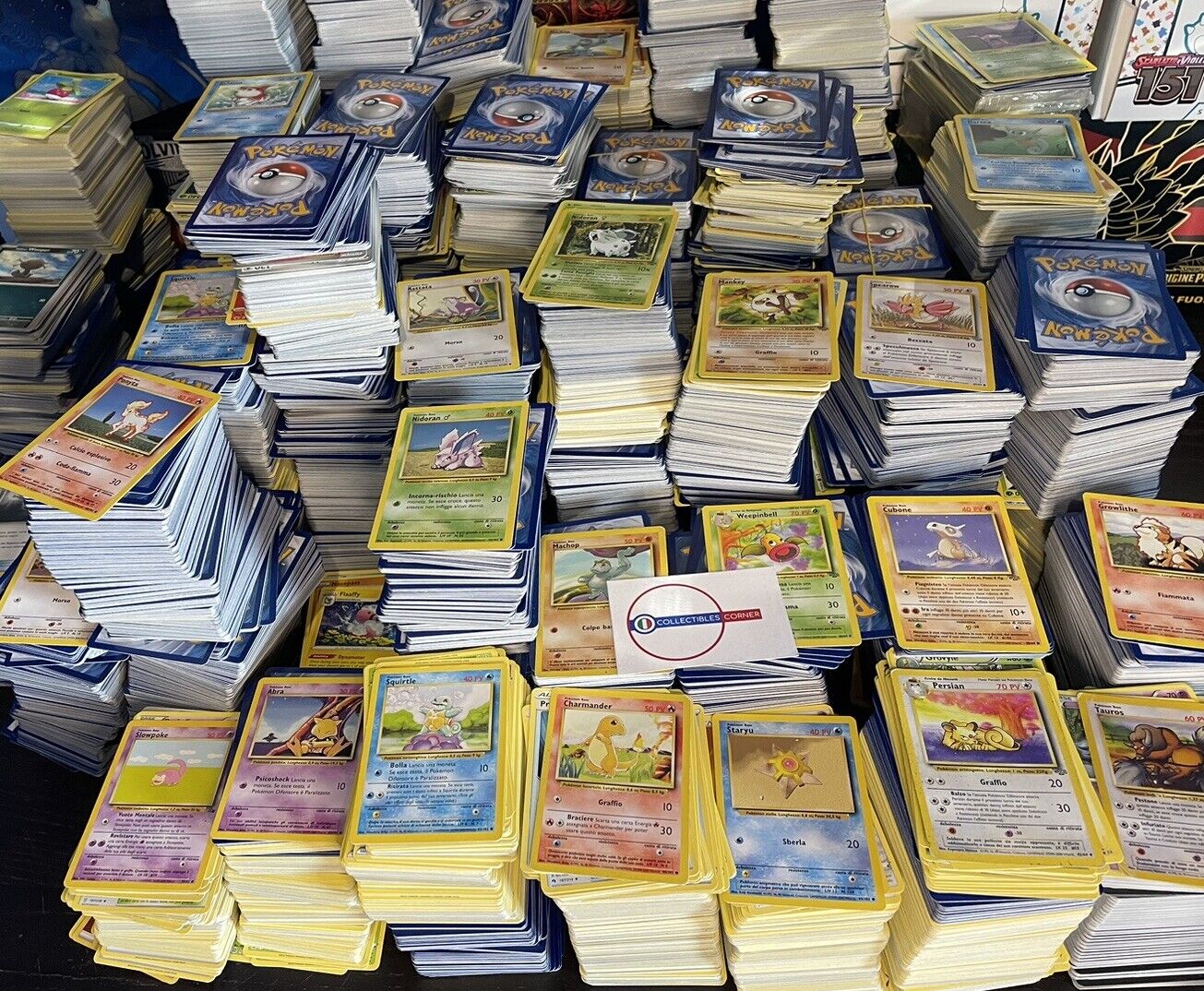 Pokemon Lot 100 English Pokemon Cards 100% All Different + HOLO or VINTAGE