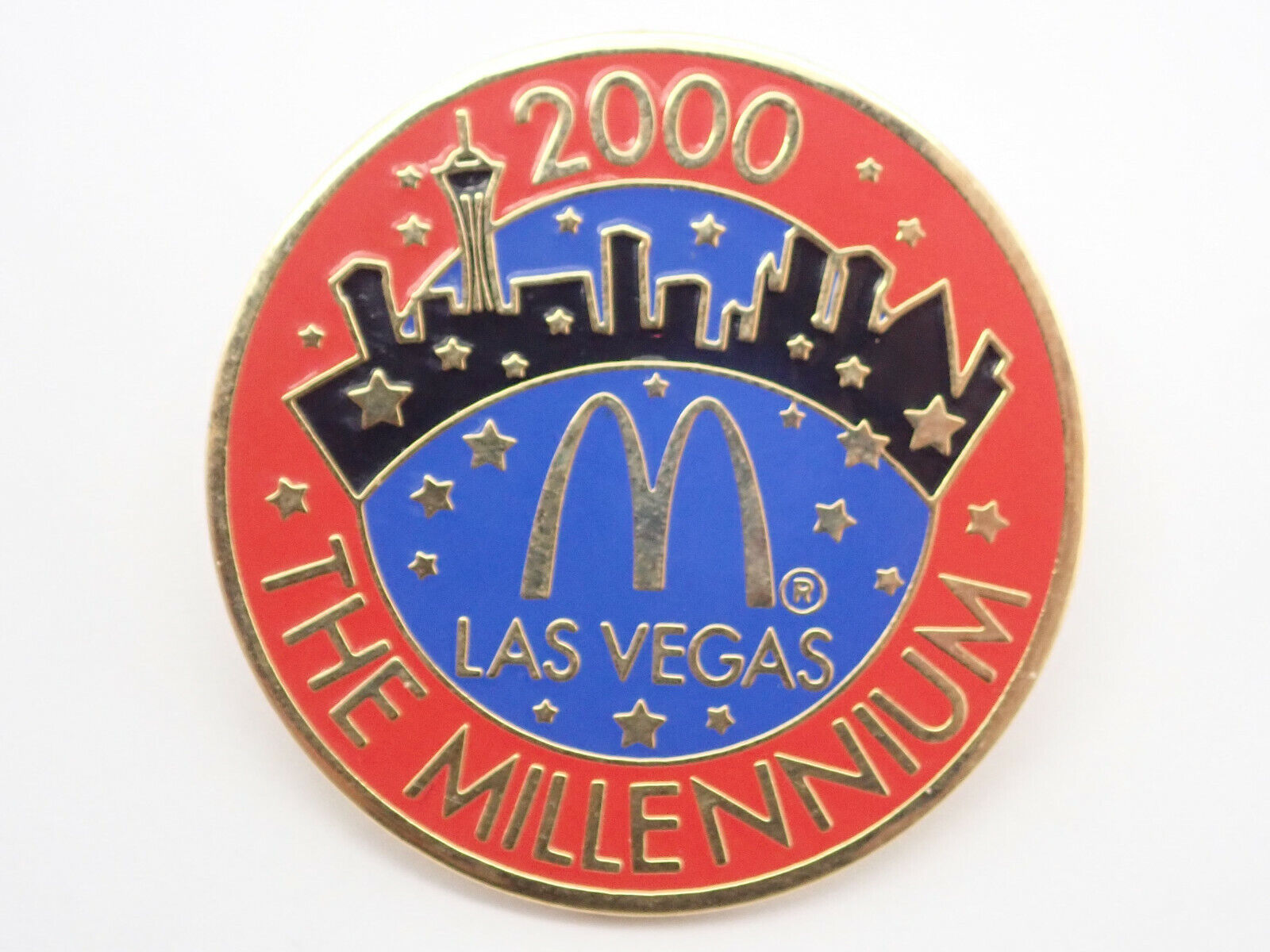 McDonald\'s Las Vegas 2000 The Millennium Vintage Lapel Pin