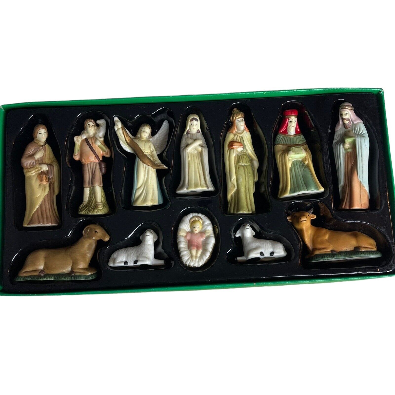 Vintage Nativity Set Porcelain Figures
