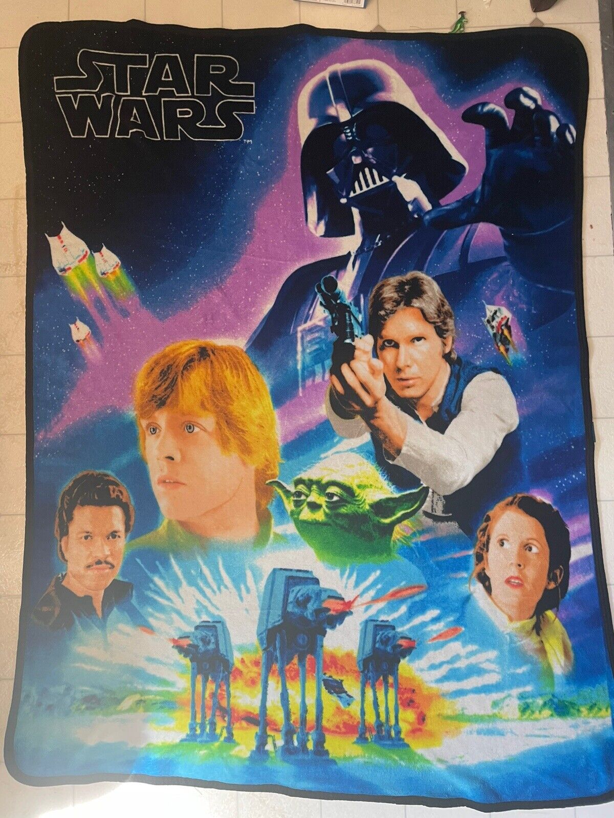 Vintage Star Wars Blanket