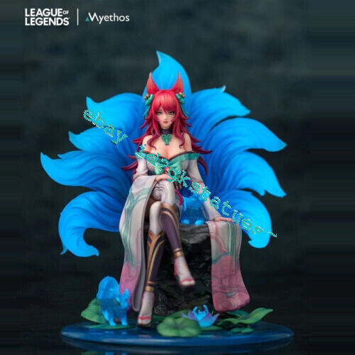 Myethos LOL the Nine-Tailed Fox Ahri PVC Model Pre-order H27cm Collection ABS