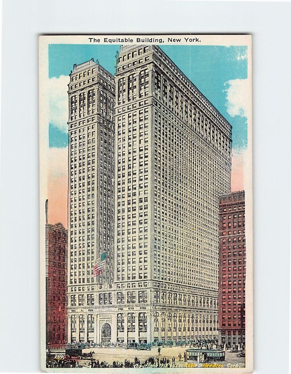 Postcard The Equitable Building New York USA