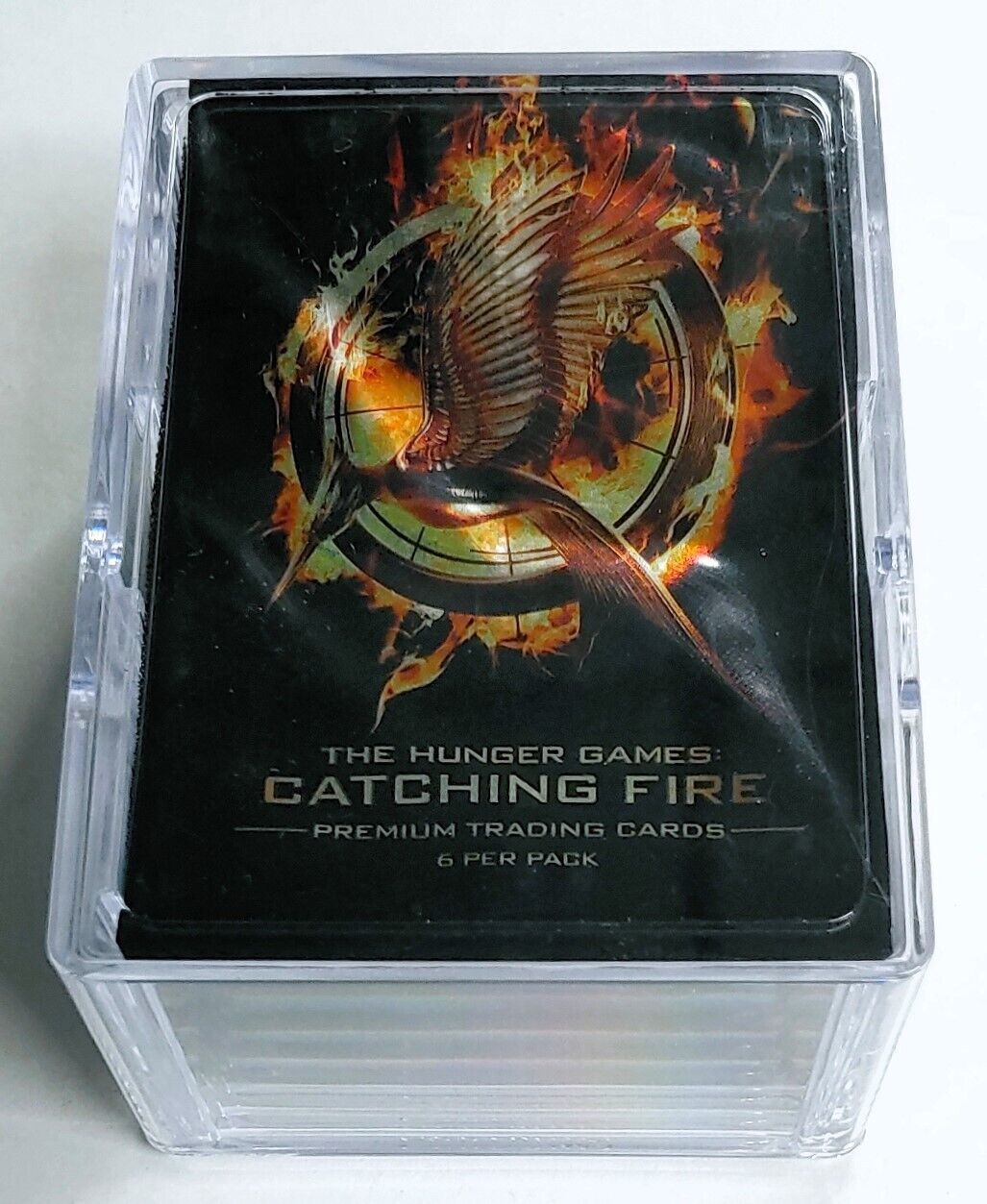 THE HUNGER GAMES: CATCHING FIRE MOVIE 2013 NECA CARD SET 1-40 W/WRAPPER & CASE