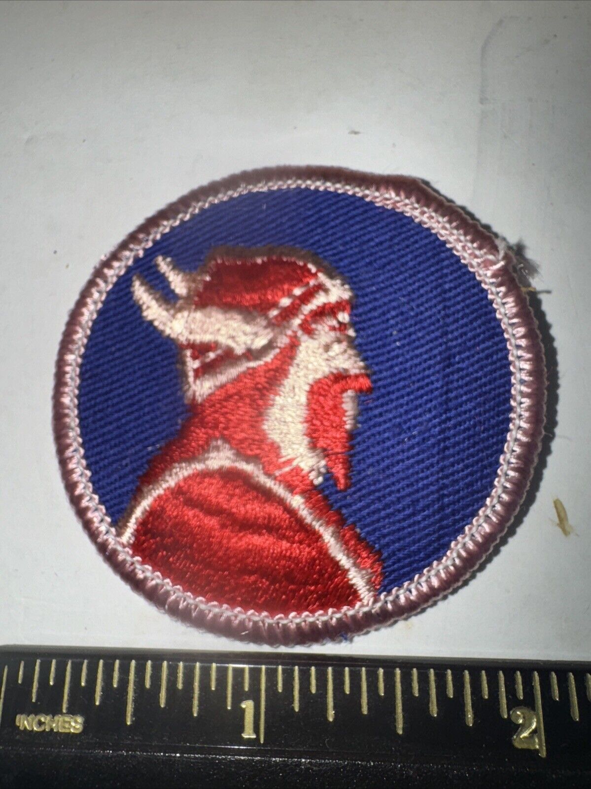 Vintage BSA Boy Scout Viking Patrol Patch 1970s