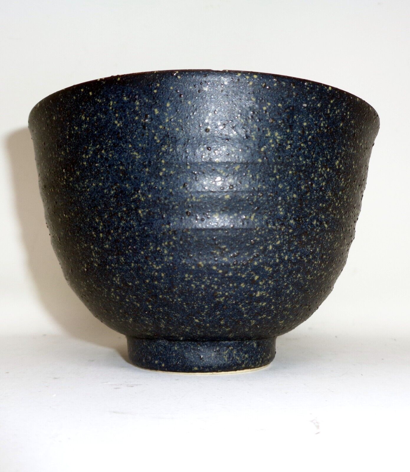 Matte Blackish Gray Ceramic Japanese Tea Cup
