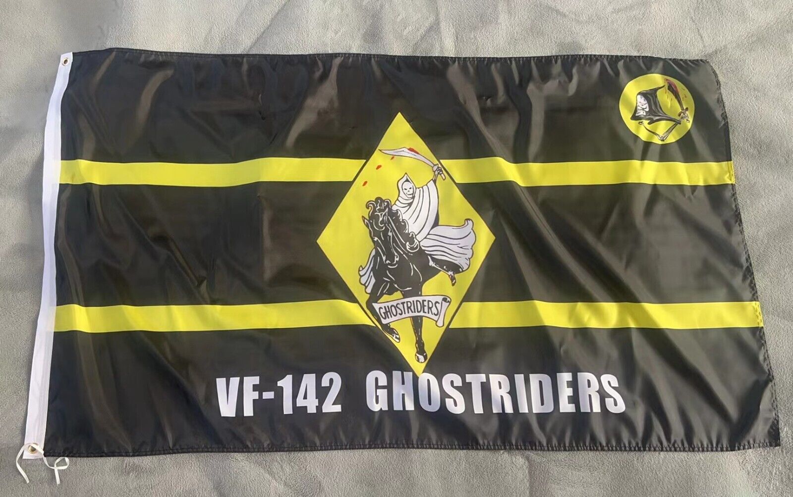 USN VF-142 Ghostriders 3x5 ft Flag Banner