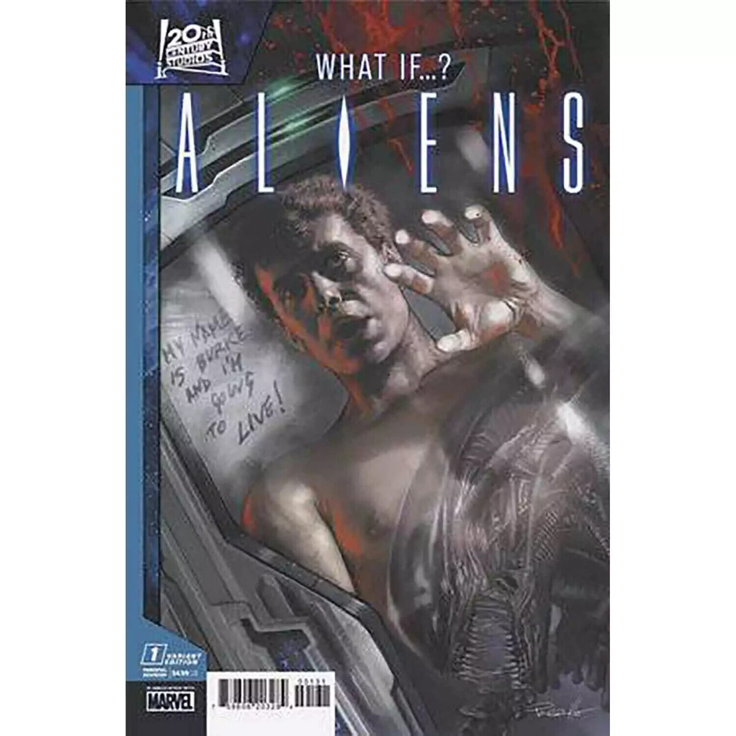 What If Aliens #1 2024 Lucio Parrillo Cover C Marvel Comics EB30