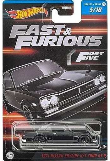 1/64 1971 Nissan Skyline H/T 2000 GT-R Hot Wheels Fast & Furious HNT15