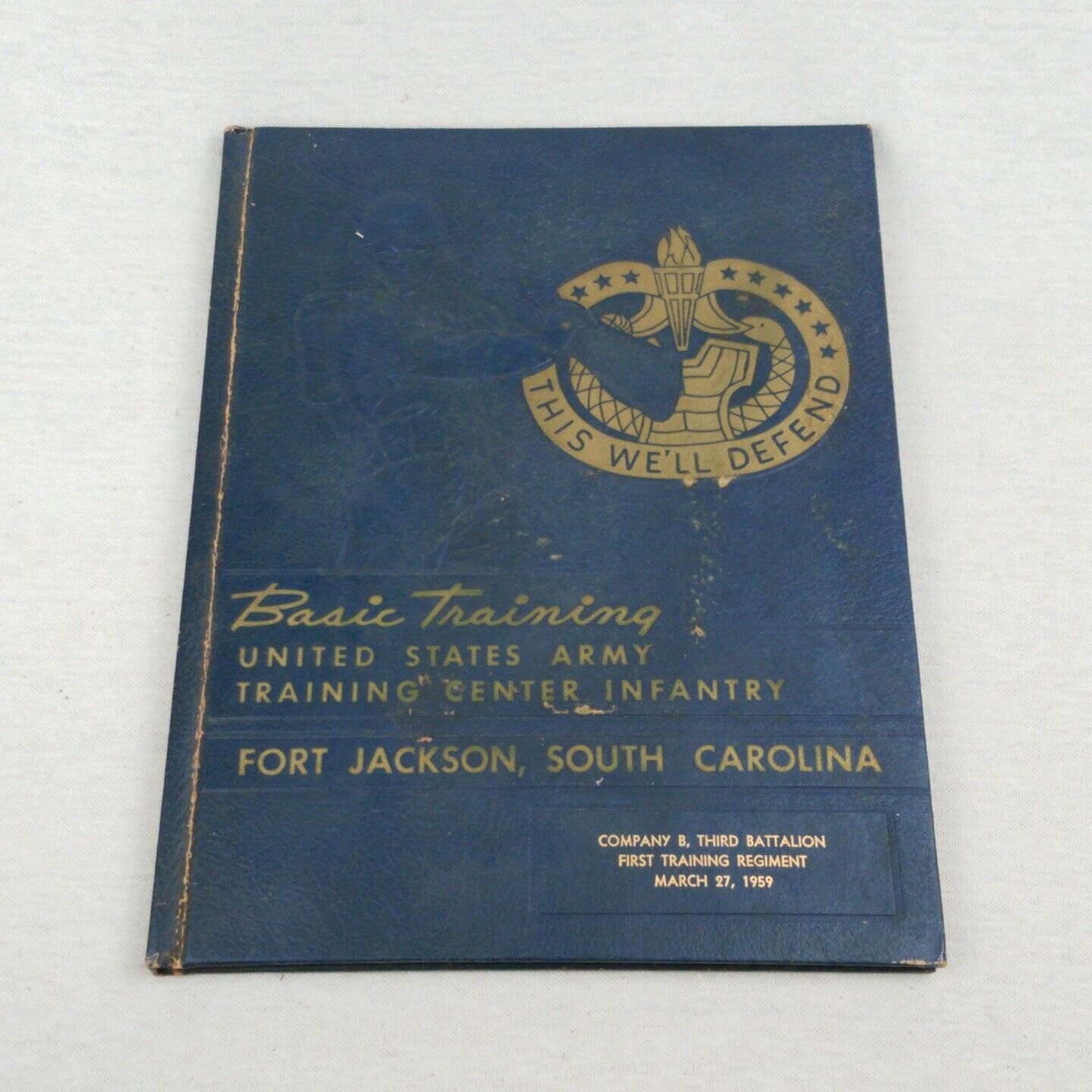 1959 US Army Training Center Infantry Fort Jackson Basic Training Yearbook
