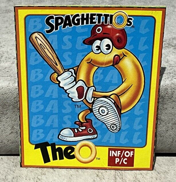 Franco-American Spaghettios The O Baseball Card Vintage 1999
