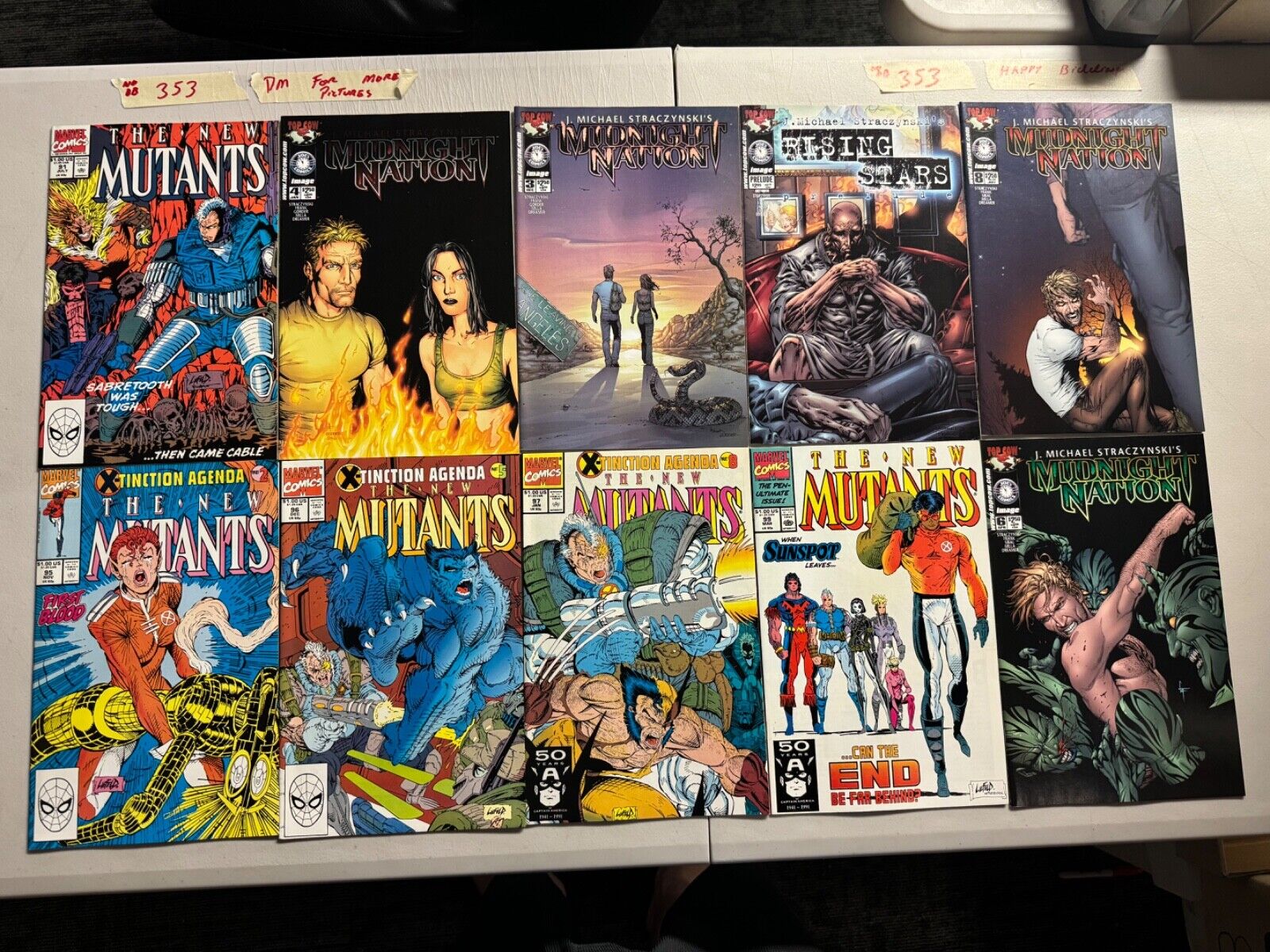 Lot of 10 Comic Lot (see pictures) 353-34