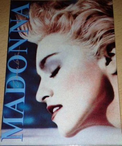 Madonna - true blue  Size: 10x15cm POSTCARD