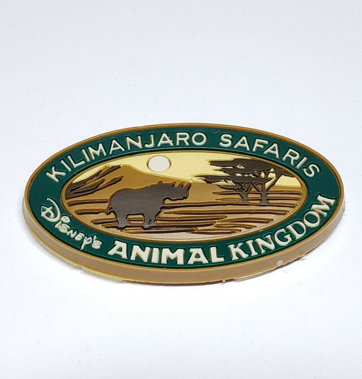 Vintage Disney World Kilimanjaro Safaris Animal Kingdom Fridge Magnet Rhino 90s