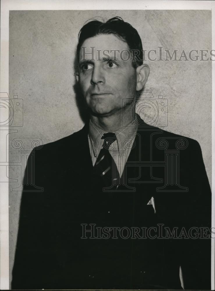 1938 Press Photo Tilden Burg elected president of \