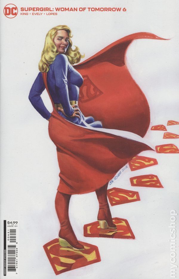Supergirl Woman of Tomorrow #6B Rude Variant NM- 9.2 2022 Stock Image