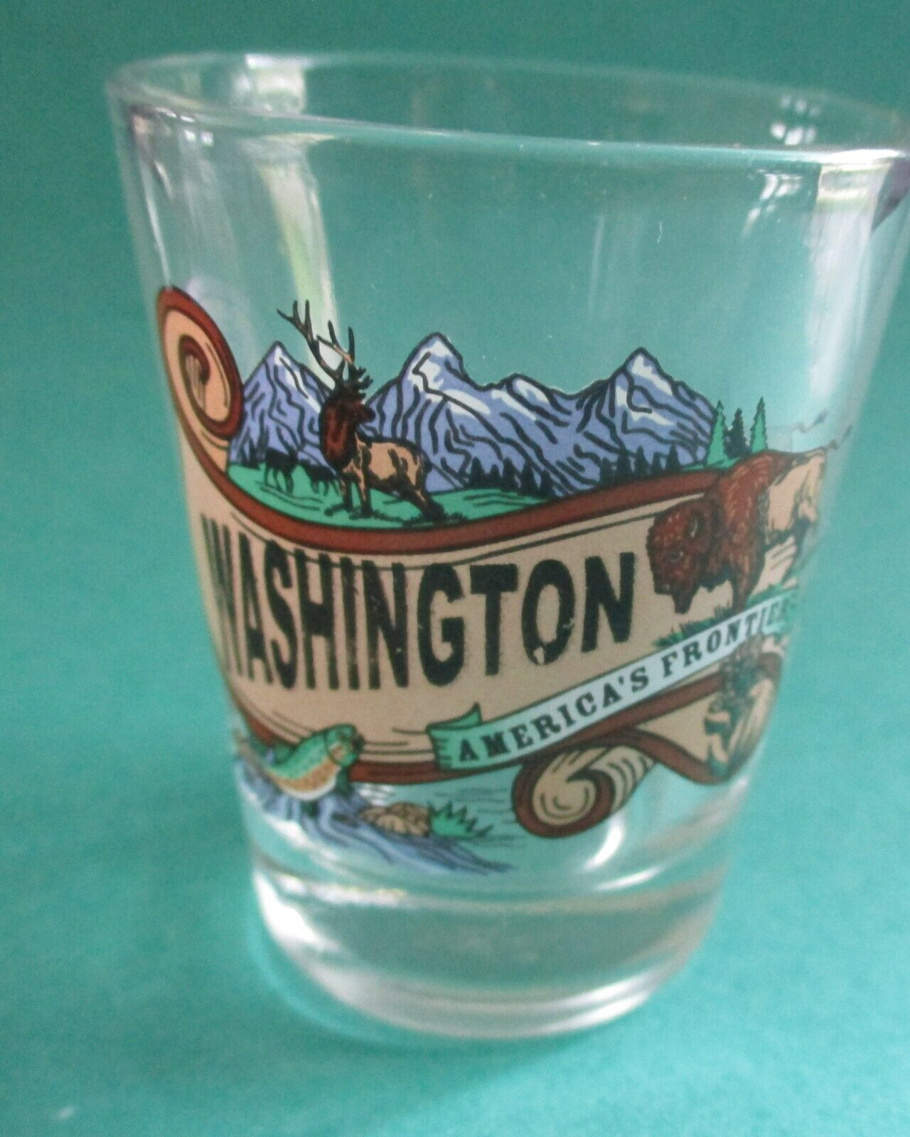Washington - America\'s Frontier - Shot Glass