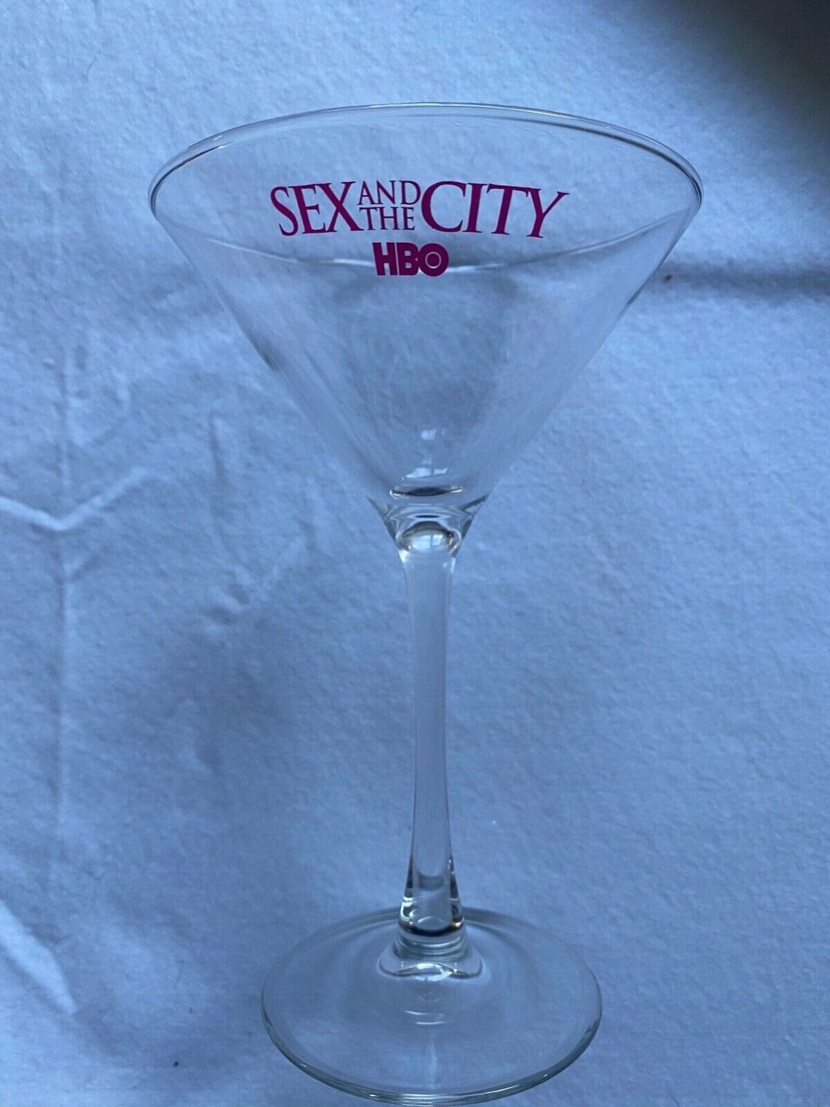 Original HBO Sex And The City Cocktail Glass Martini New Barware Cosmopolitan 