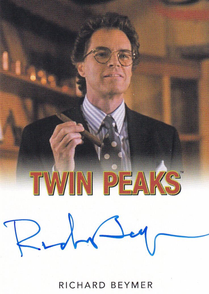 2019 Twin Peaks Full Bleed Autograph Card signed by Richard Beymer